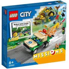 LEGO City "Миссии по спасению диких животных" 60353